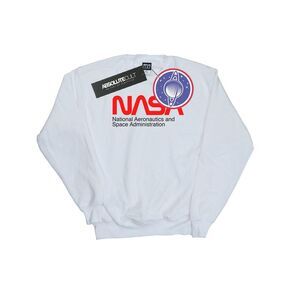 NASA Mens Aeronautics And Space Sweatshirt / White